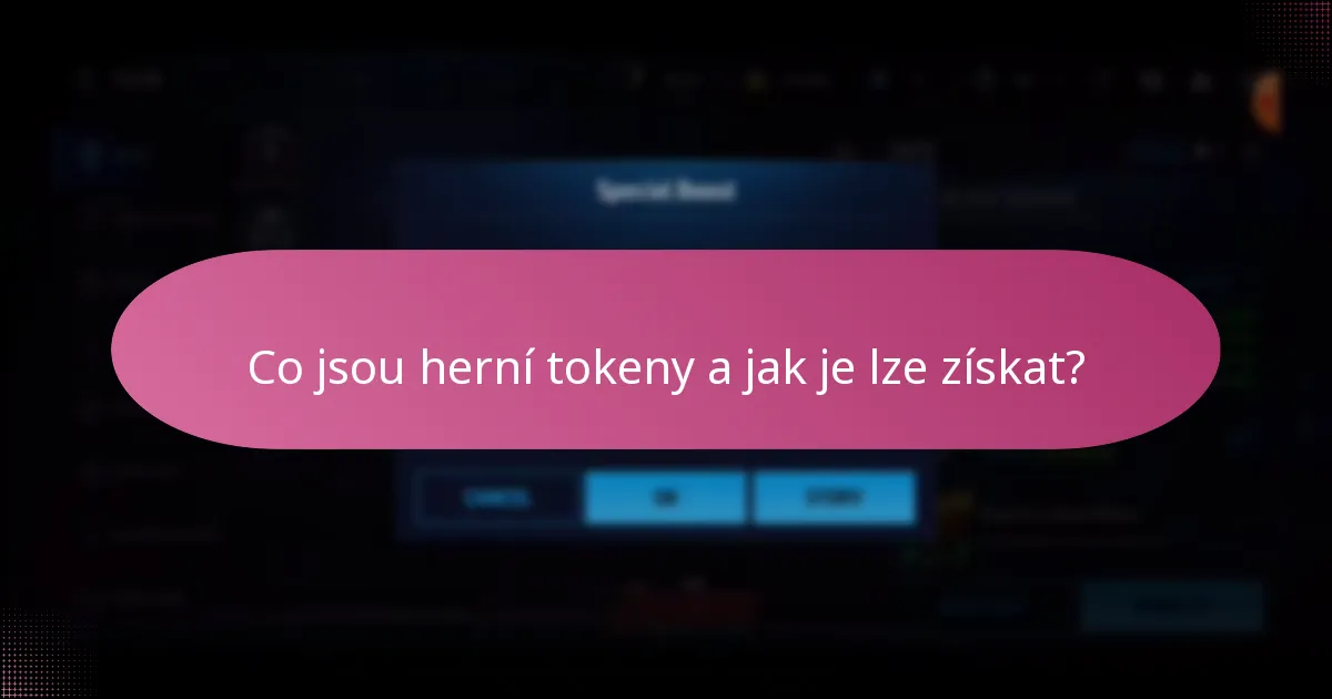 Jaké speciální předměty mohou vracející se hráči získat?
