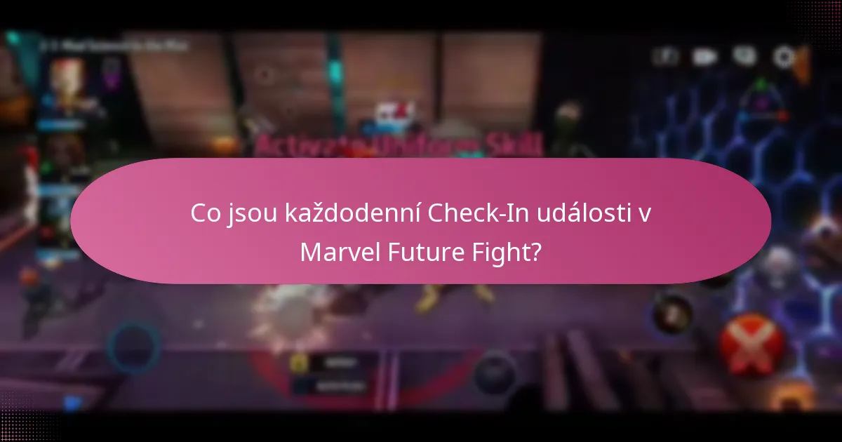 Jaké speciální odměny mohou hráči získat z každodenních Check-In událostí?