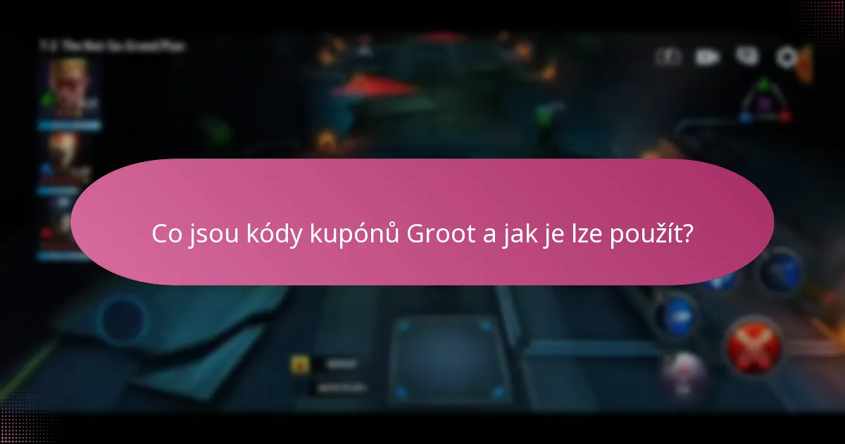 Jak fungují vylepšení postav pro Groot?