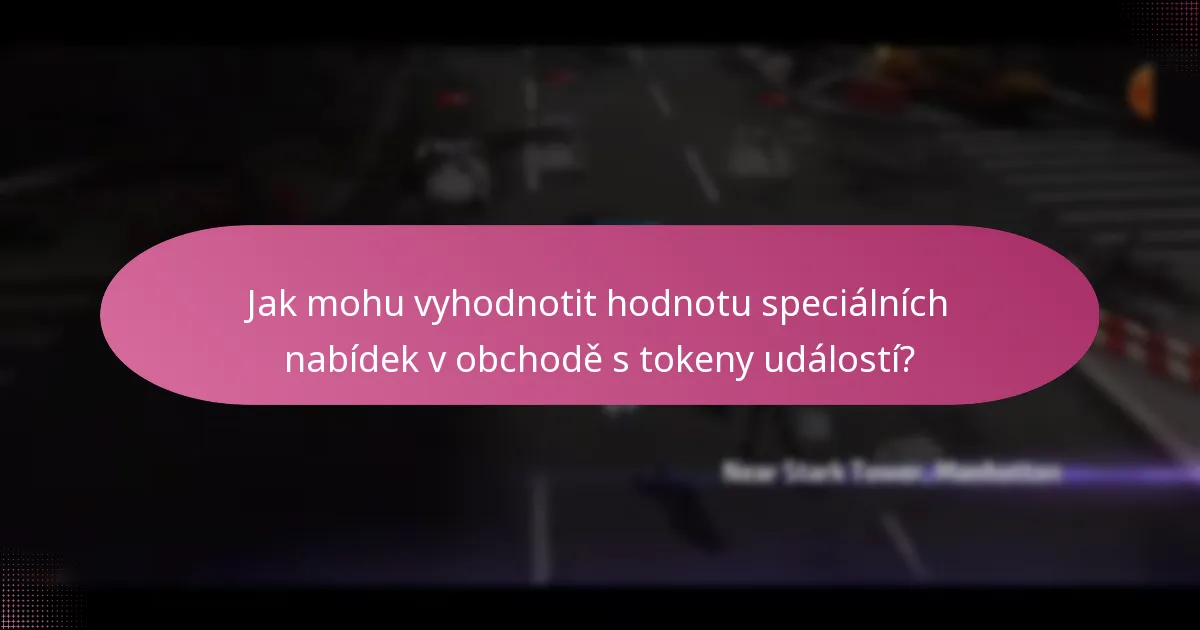 Jaké jsou časové rámce pro speciální nabídky v obchodě s tokeny událostí?