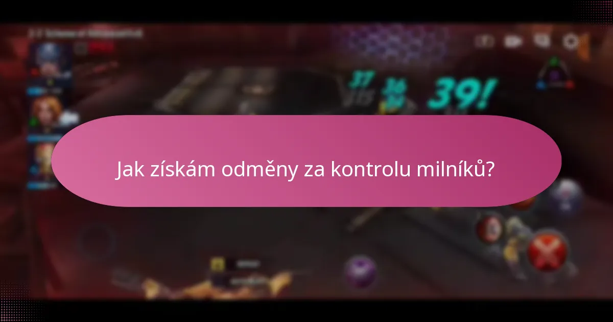 Jaké speciální předměty jsou k dispozici prostřednictvím kontrol milníků?