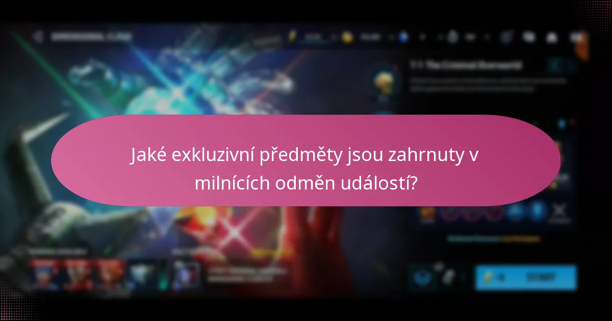 Jak milníky odměn událostí ovlivňují pokrok hráčů?